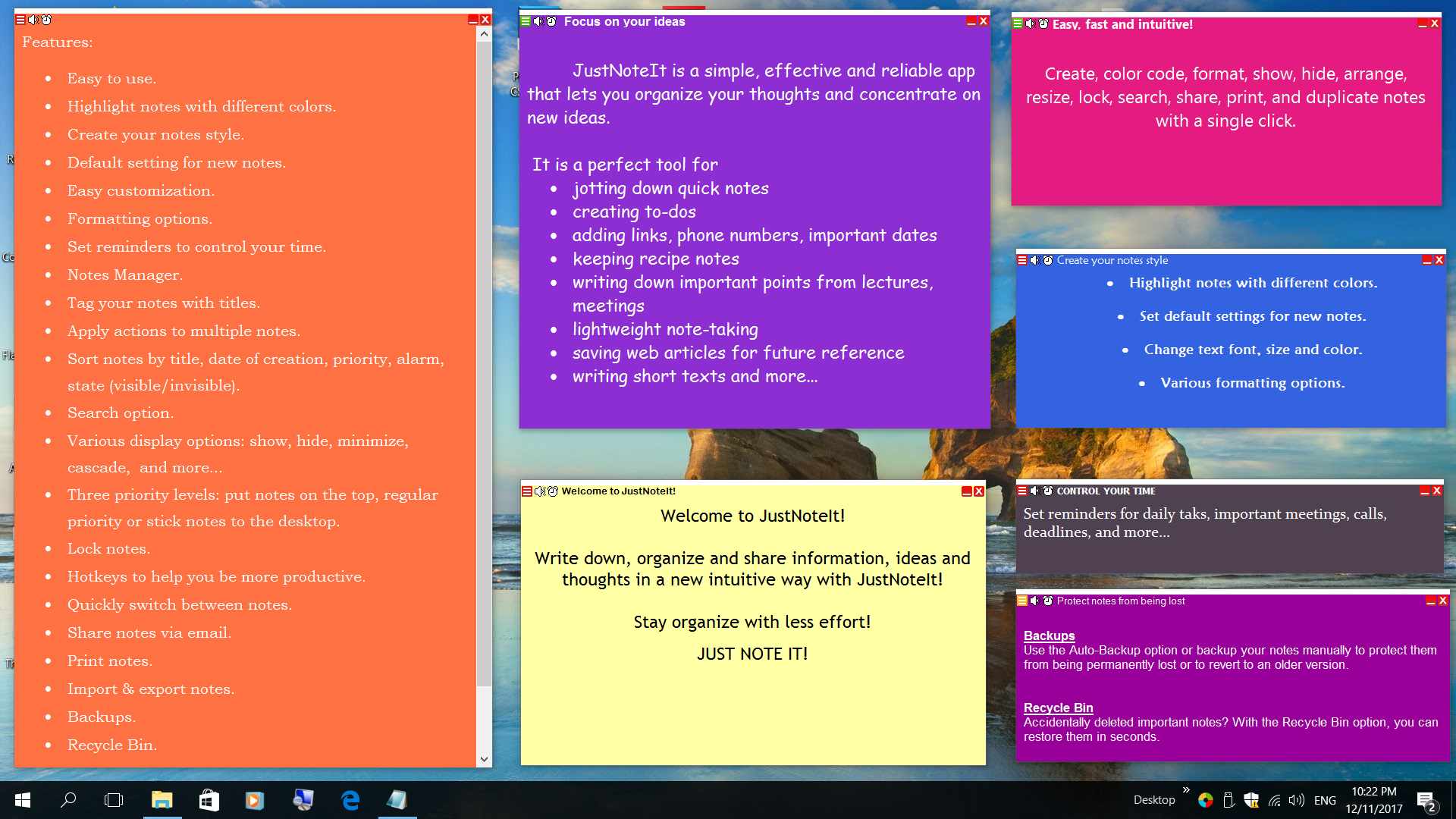 desktop sticky note program